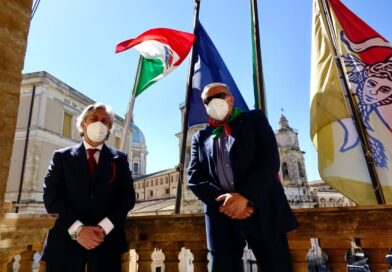 Alcuni momenti del 25 aprile a Caltanissetta