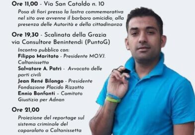 A Caltanissetta, quinto anniversario dell’uccisione di Adnan Siddique