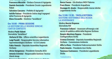 Legambiente Sicilia: Forum sull’acqua giovedì ad Agrigento
